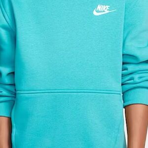 Nike Boys Aqua Blue Hoodie